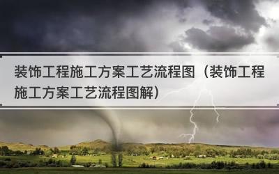 装饰工程施工方案工艺流程图（装饰工程施工方案工艺流程图解）